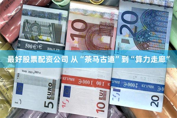 最好股票配资公司 从“茶马古道”到“算力走廊”